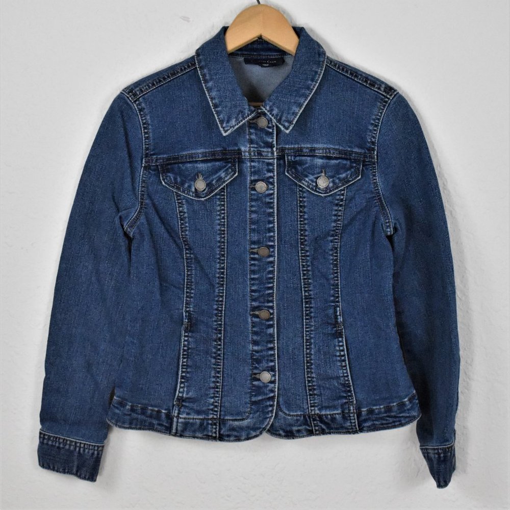 Charter Club Jean Jacket Petite Small
